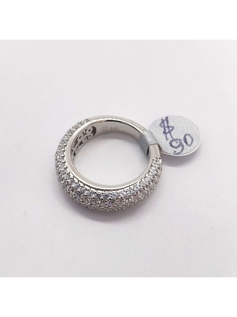 Brand New Sterling Silver 925 Eternity Ring cz - Picture 8 of 8